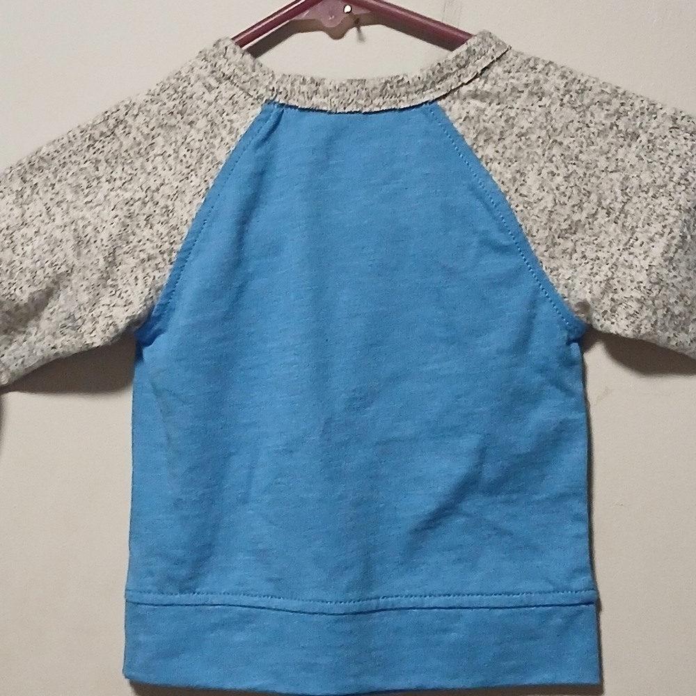 Genuine kids by Oshkosh boys long sleeve Pullover Shirt.  NWT. Size 12 months - Picture 9 of 16